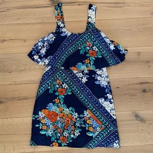 Anthropologie Maeve ‘Tisana’ Floral Flutter Mini Dress (Size 2)